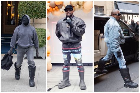 kanye west ysl boots|kanye frogman boots.